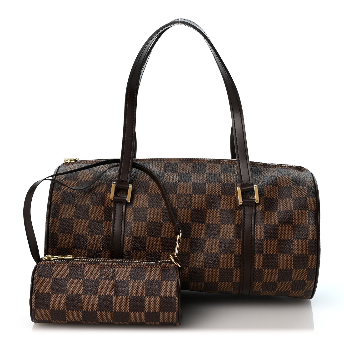 Damier Ebene Papillon 30 With Companion
