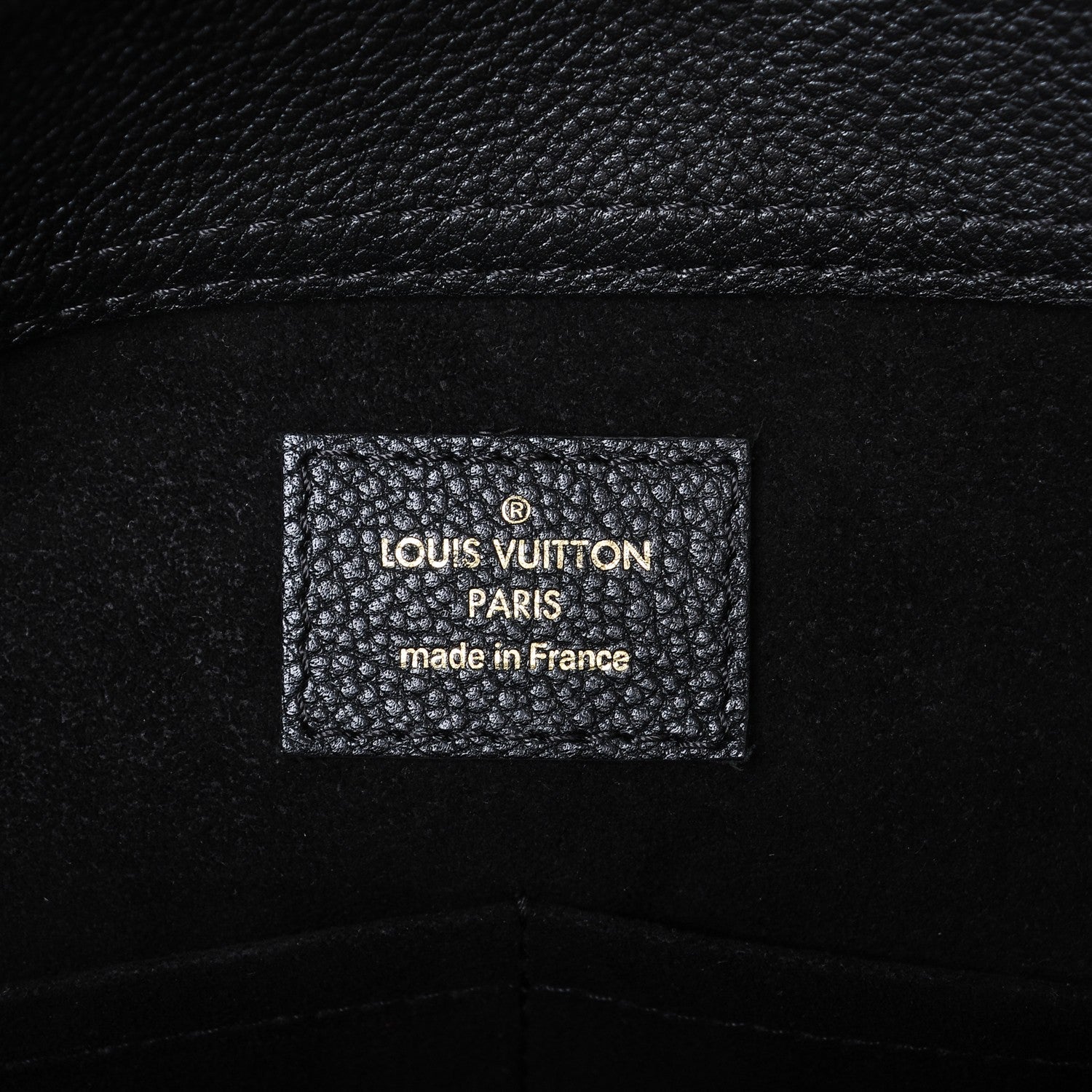 Louis Vuitton Monogram Pallas Shopper Black 6 of 6