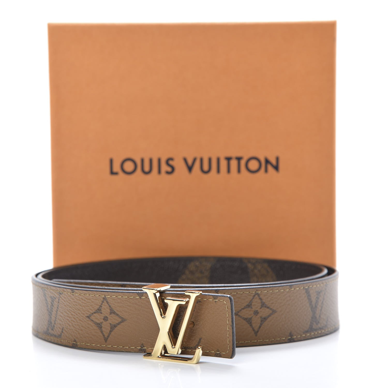 Louis Vuitton Giant Monogram 30mm LV Iconic Reversible Belt 85 34 5 of 5