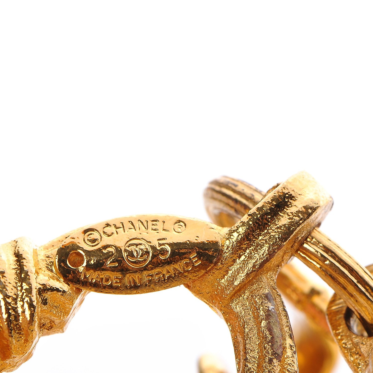 Chanel Chain CC Medallion Belt Gold 5 of 7