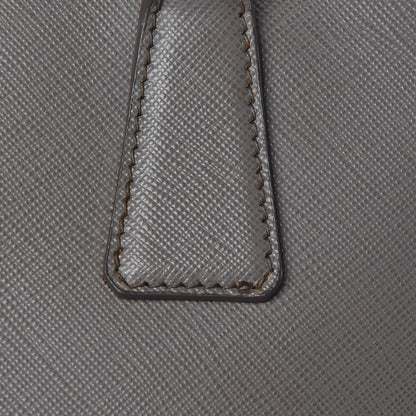 Prada Saffiano Large Galleria Double Zip Tote Argilla 10 of 11