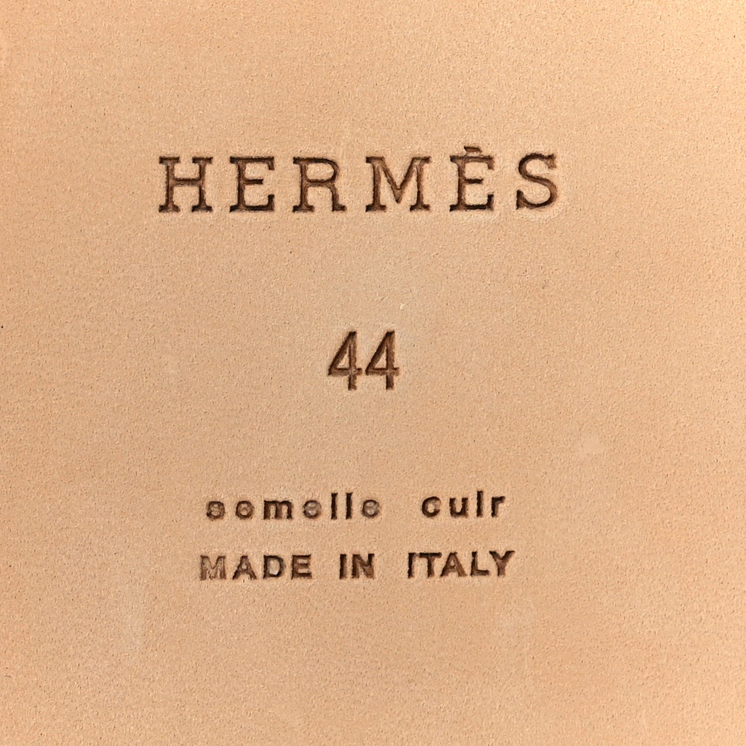 Hermes Epsom Mens Izmir Sandals 44 Vert D'eau Naturel 7 of 8