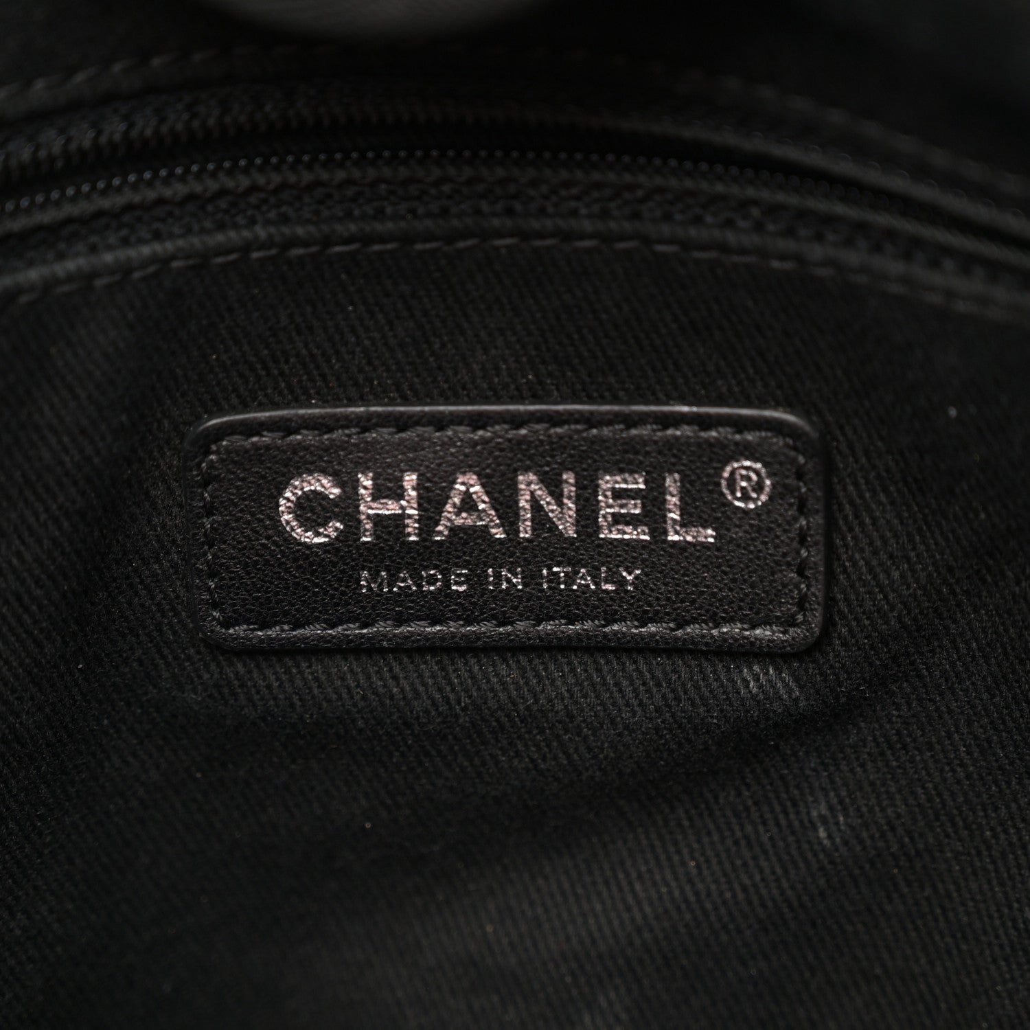 Chanel Canvas Sequin Small Deauville Tote Charcoal 6 of 13