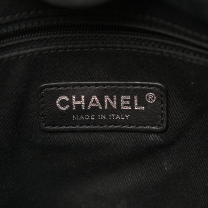Chanel Canvas Sequin Small Deauville Tote Charcoal 6 of 13