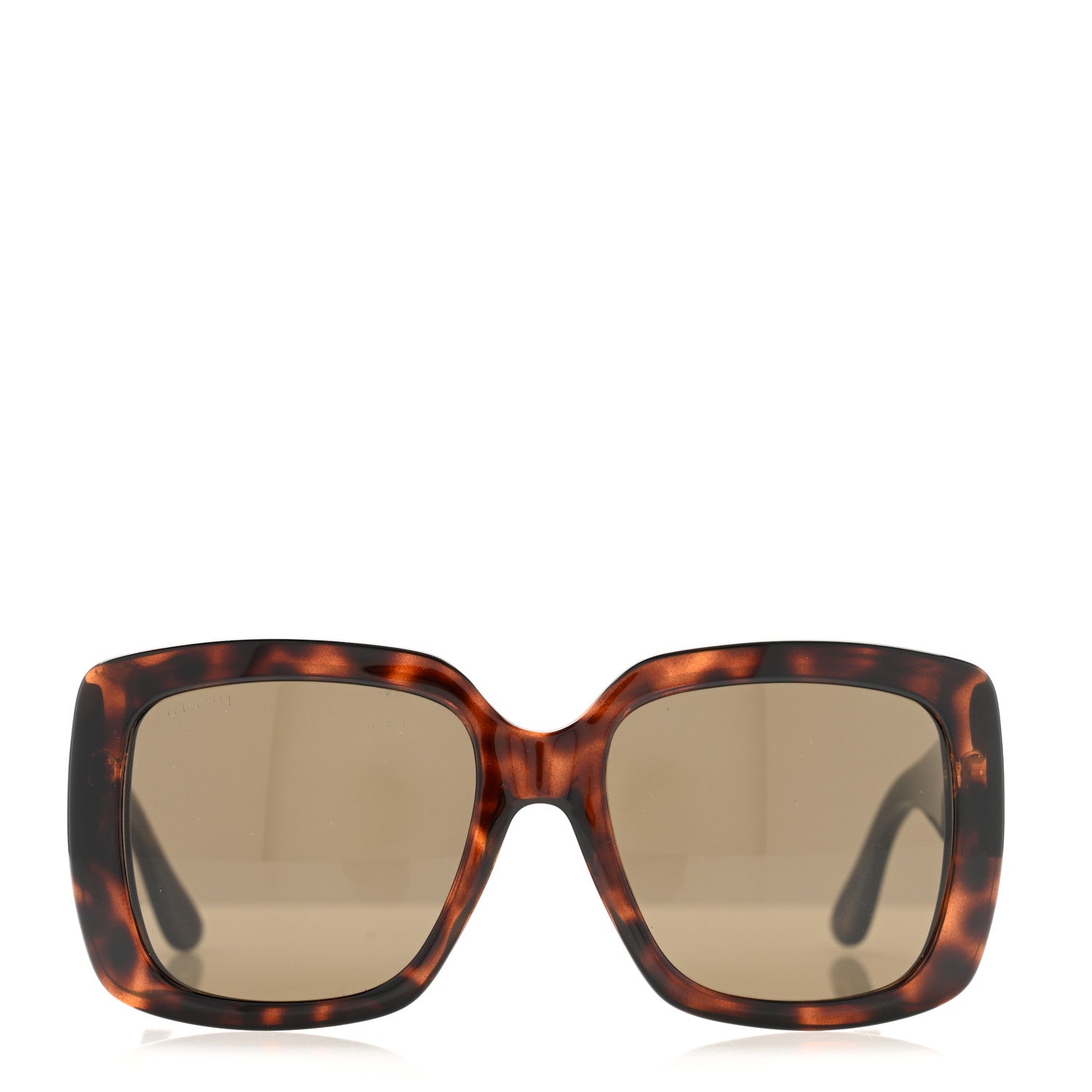 Gucci Acetate Optyl Square Sunglasses GG3837/F/S Dark Tortoiseshell 2 of 7