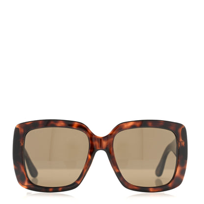 Gucci Acetate Optyl Square Sunglasses GG3837/F/S Dark Tortoiseshell 2 of 7