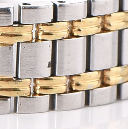 Gucci Stainless Steel 18K Yellow Gold Plated 9000L Quartz Watch 11 of 11