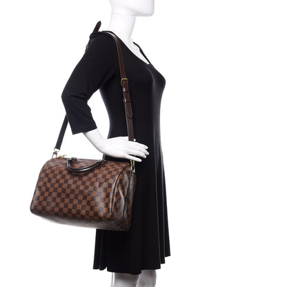 Louis Vuitton Damier Ebene Speedy Bandouliere 30 2 of 14
