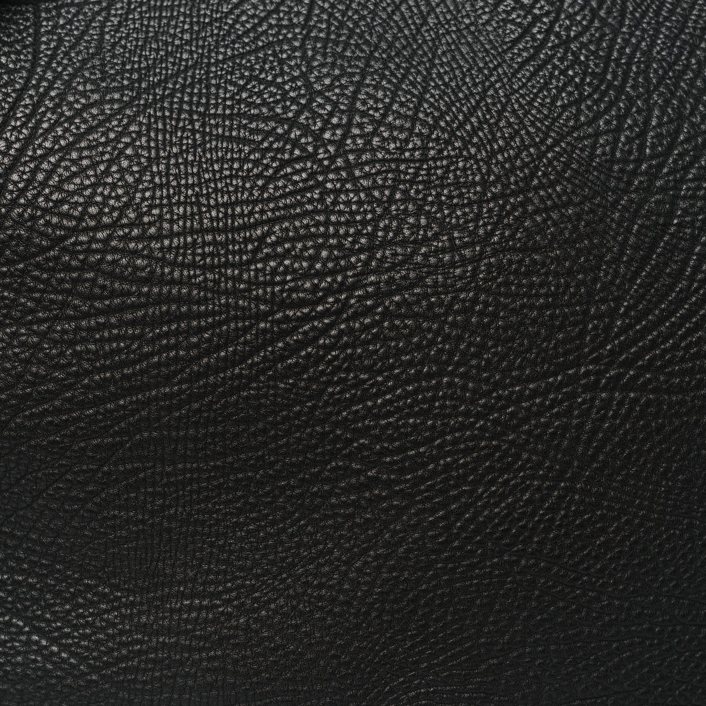 Grainy Calfskin Medium Knight Bag Black