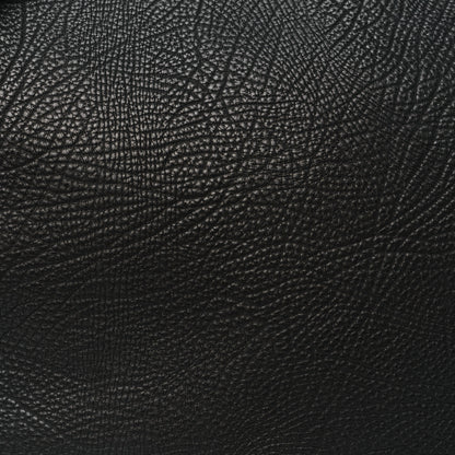 Burberry Grainy Calfskin Medium Knight Bag Black 6 of 8