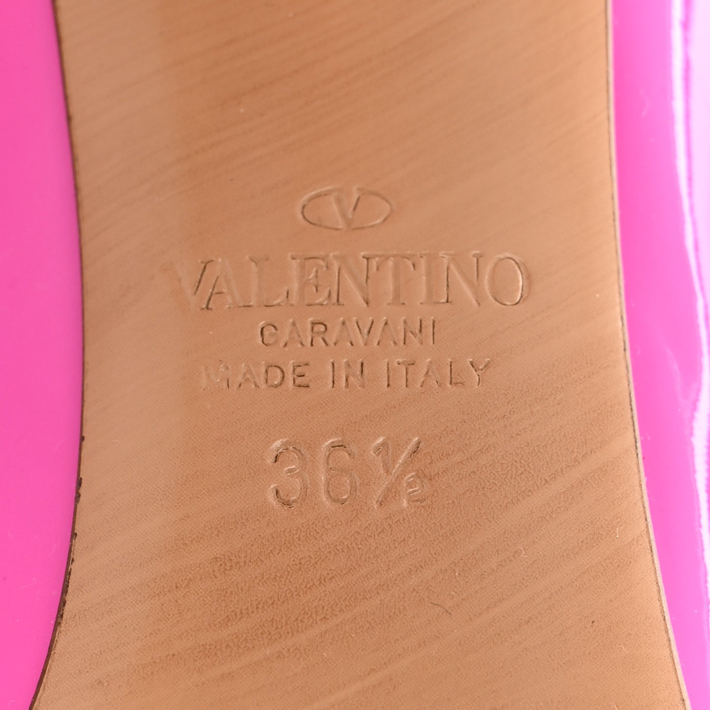 Patent Tonal One Stud 100mm Pumps 36.5 Pink PP