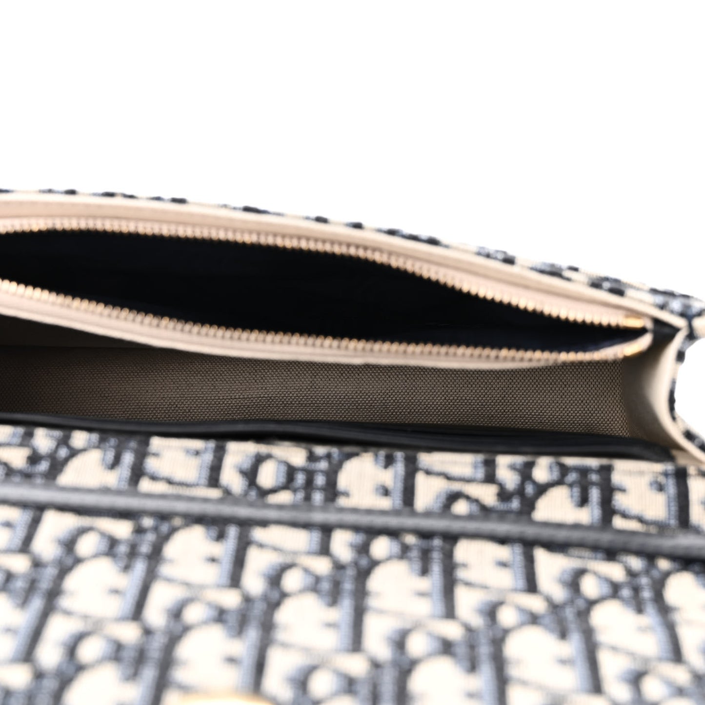 Oblique Saddle Chain Pouch Blue
