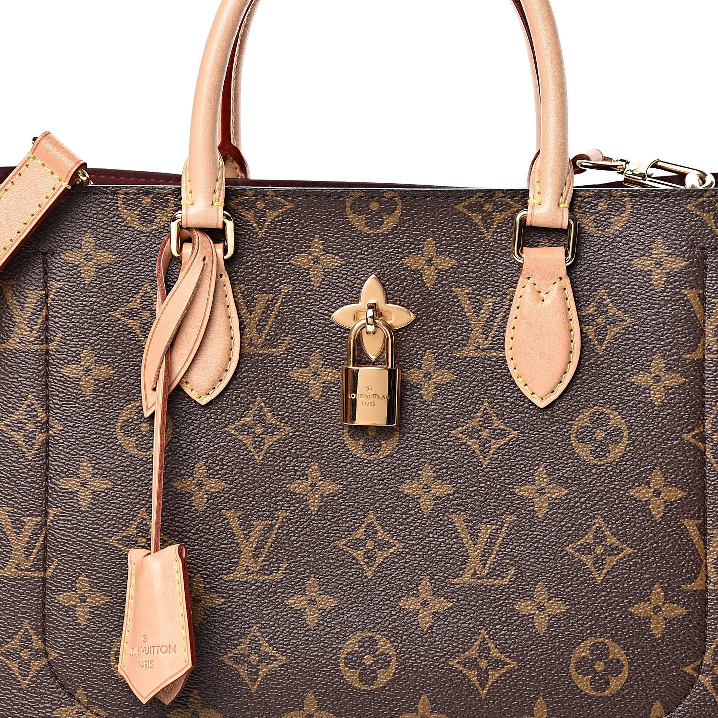 Monogram Flower Tote