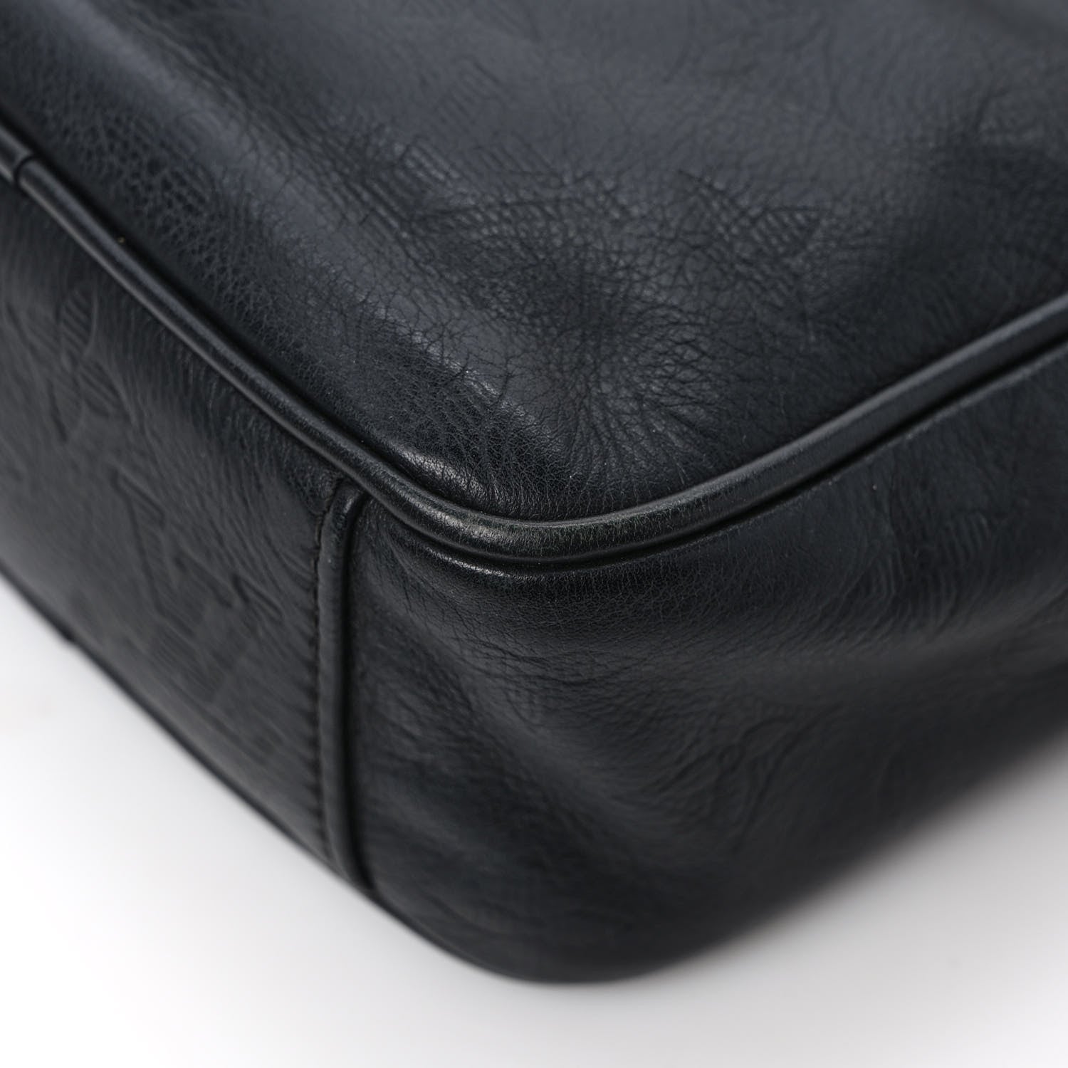 Louis Vuitton Calfskin Monogram Shadow Danube PM Black 10 of 10
