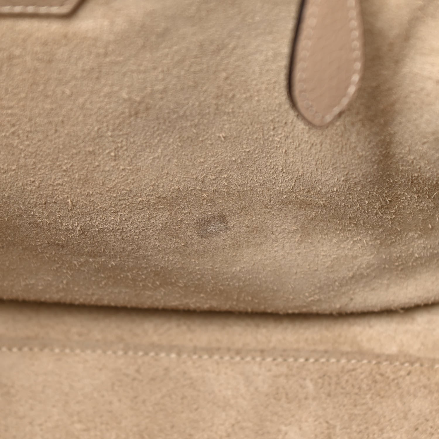 Celine Drummed Calfskin Mini Luggage Dune 13 of 25