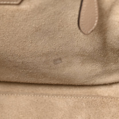 Celine Drummed Calfskin Mini Luggage Dune 13 of 25