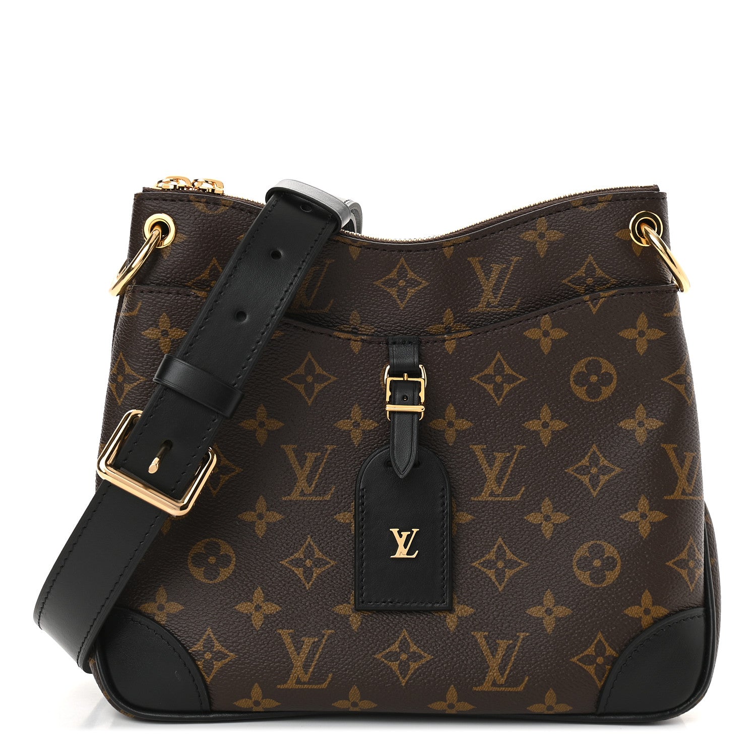 Louis Vuitton Monogram Odeon PM Black 1 of 8
