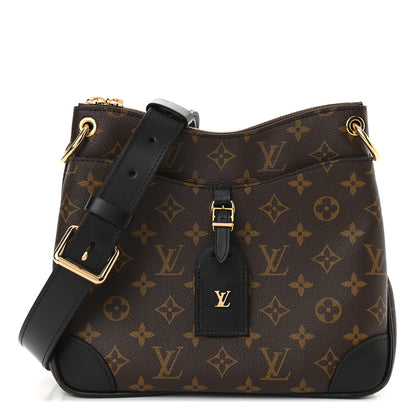 Louis Vuitton Monogram Odeon PM Black 1 of 8