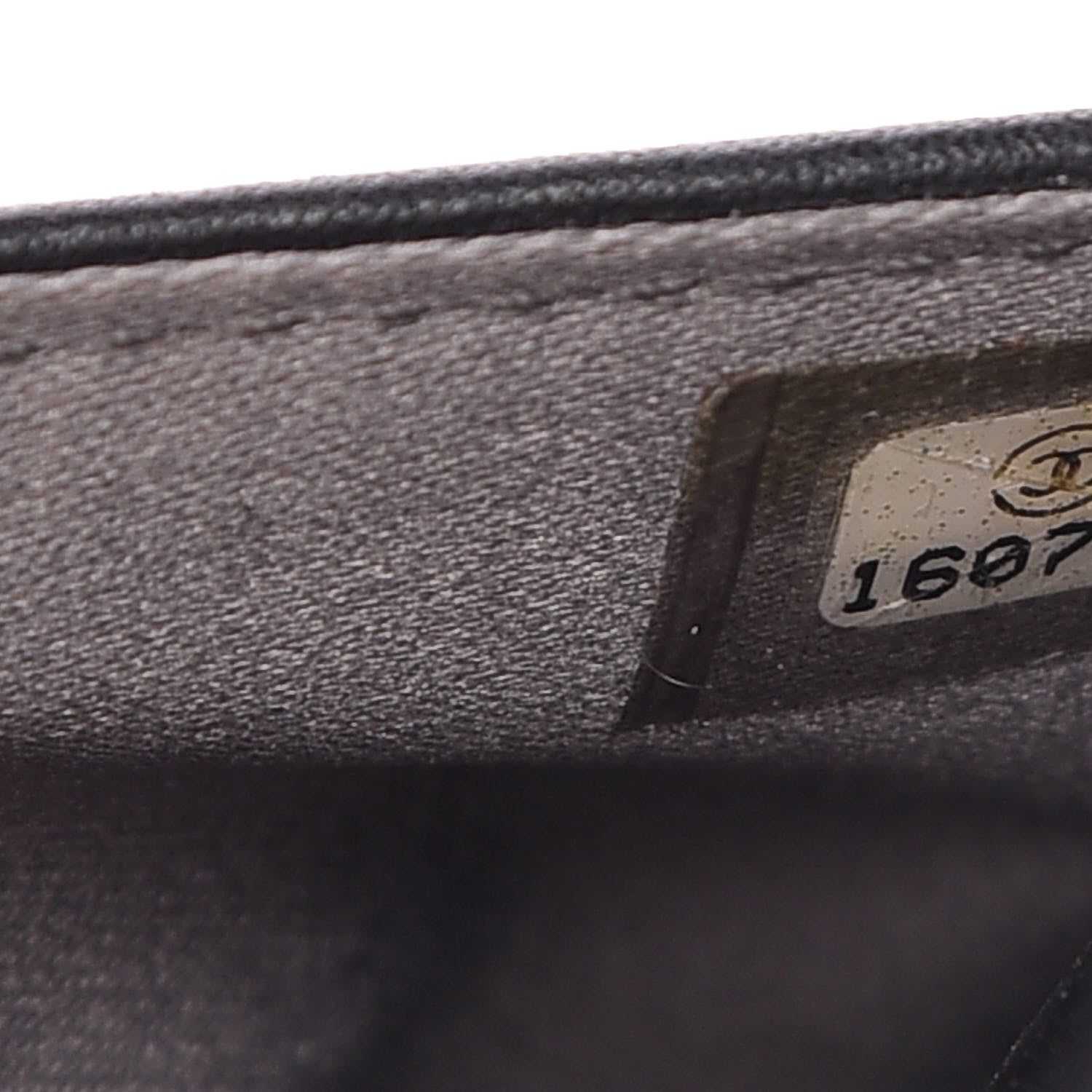 Chanel Vinyl Small Lipstick Flap Black 9 of 14