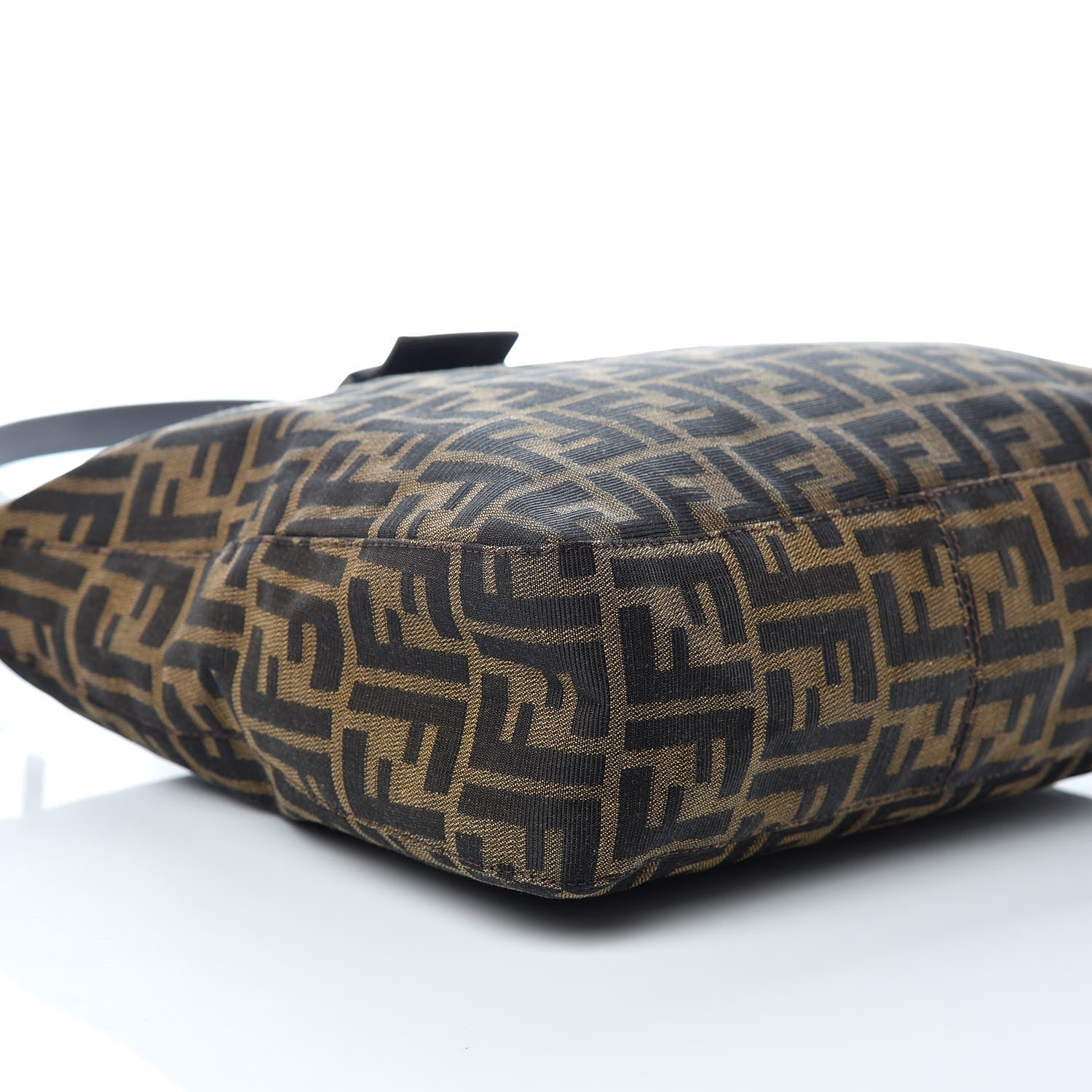 Fendi Zucca Shoulder Bag Tobacco 9 of 10