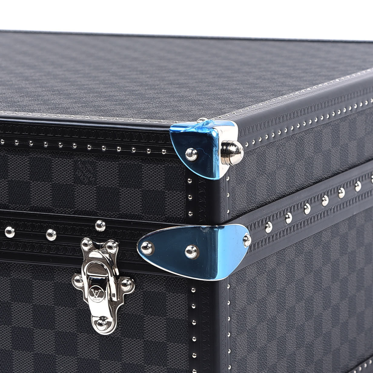Louis Vuitton Damier Graphite Wardrobe 85 Casier Trunk 13 of 13