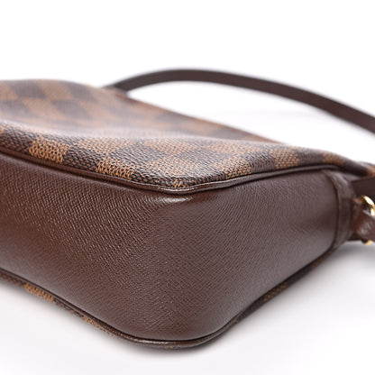 Louis Vuitton Damier Ebene Trousse Make Up Bag Pochette 9 of 9