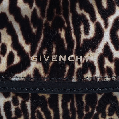 Givenchy Calf Hair Leopard Print Mirte Saddle Bag 5 of 10