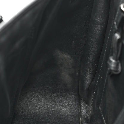 Proenza Schouler Metallic Paper Lambskin Medium PS1 Plus Zip Satchel Gun Metal 11 of 19