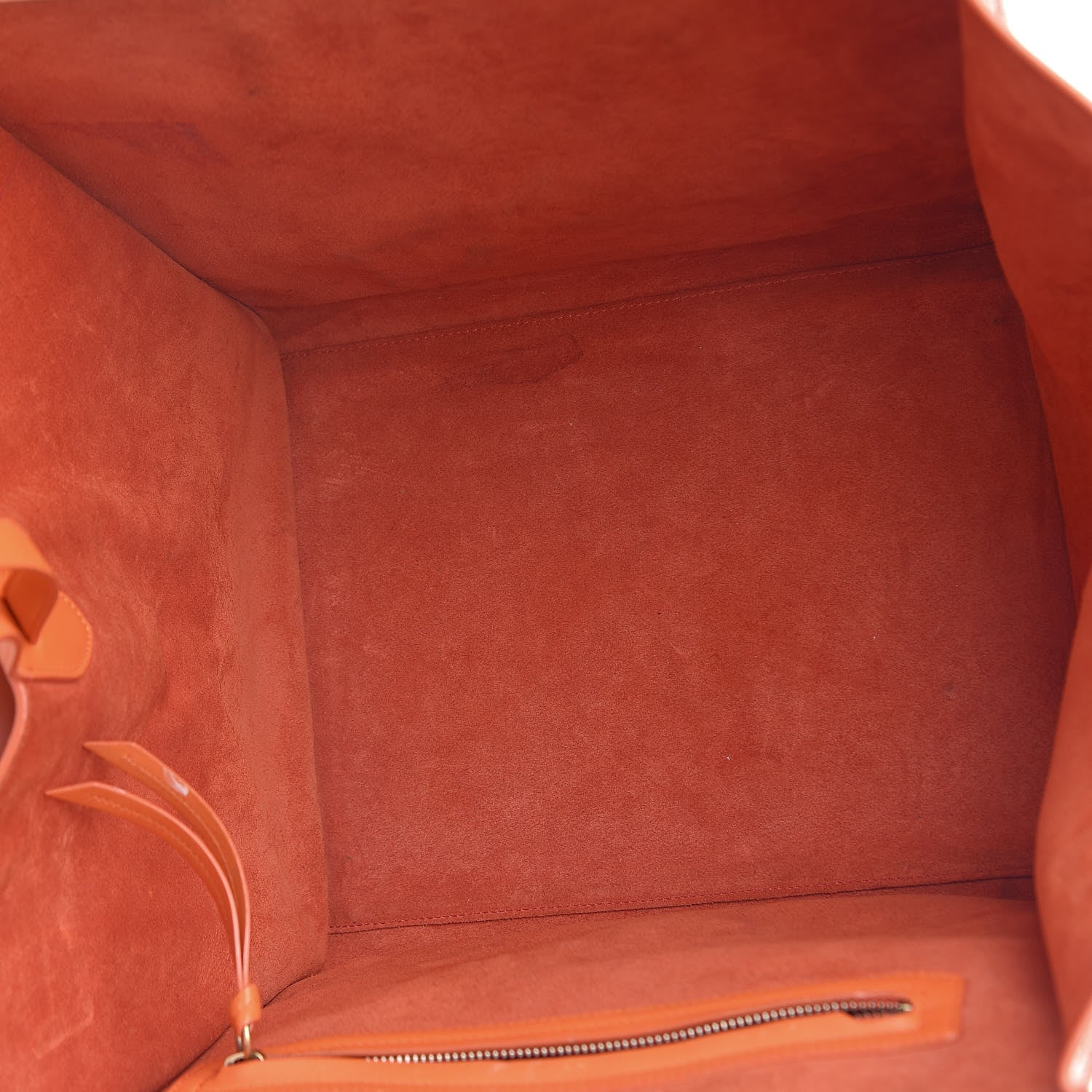 Celine Supple Calfskin Medium Phantom Luggage Orange 5 of 24