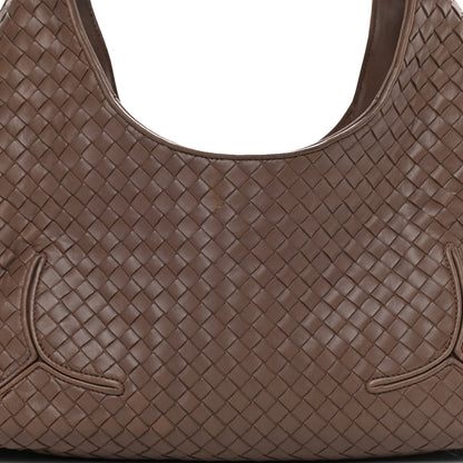Bottega Veneta Nappa Intrecciato Ball Hobo Brown 6 of 10