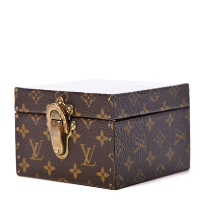 Louis Vuitton Monogram Earring Box Mini Trunk Case 1 of 7
