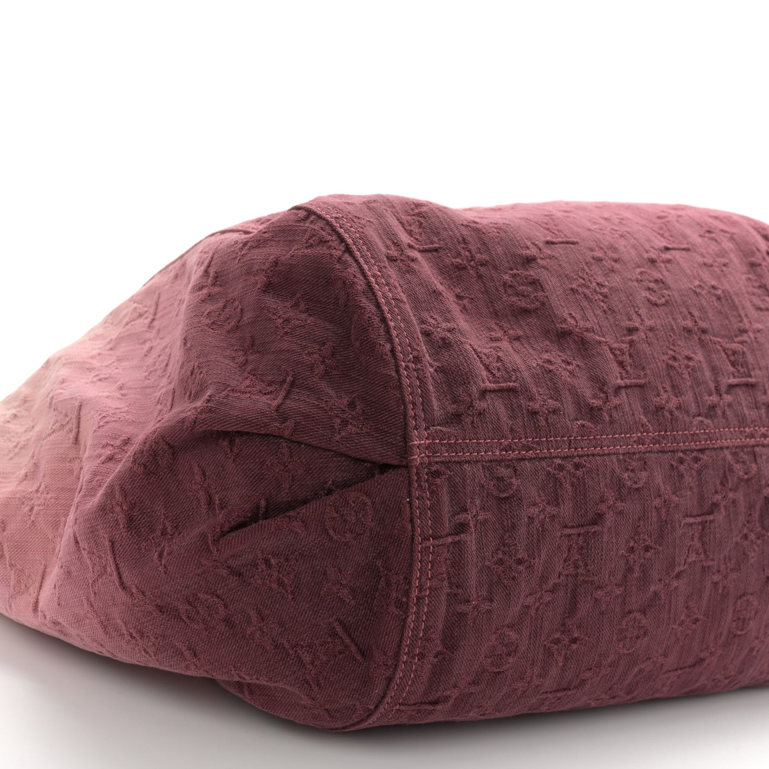 Louis Vuitton Denim Quilted Monogram Sunbeam Rouge Fauviste 10 of 13