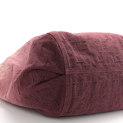 Louis Vuitton Denim Quilted Monogram Sunbeam Rouge Fauviste 10 of 13