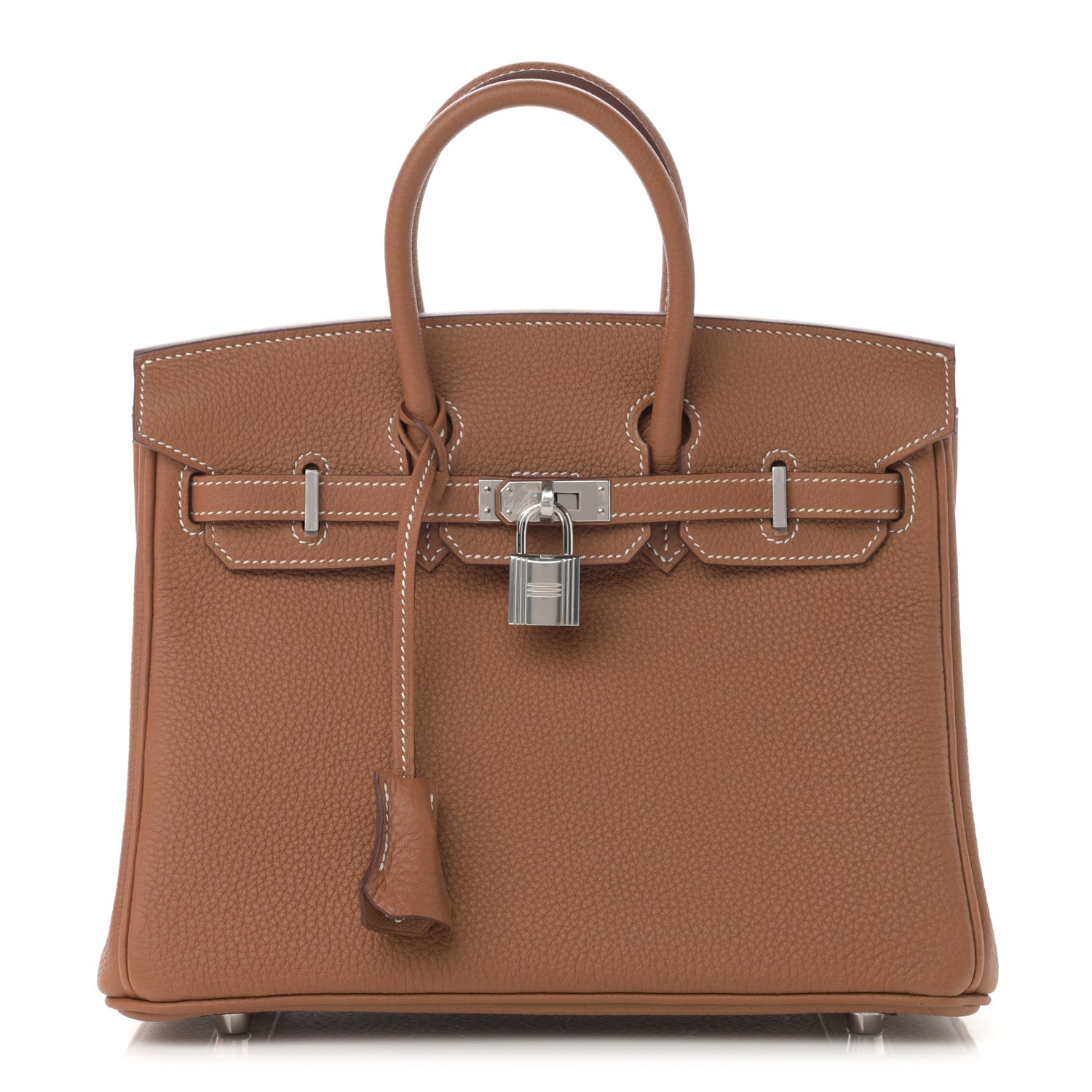 Hermes Togo Birkin 25 Gold 1 of 11