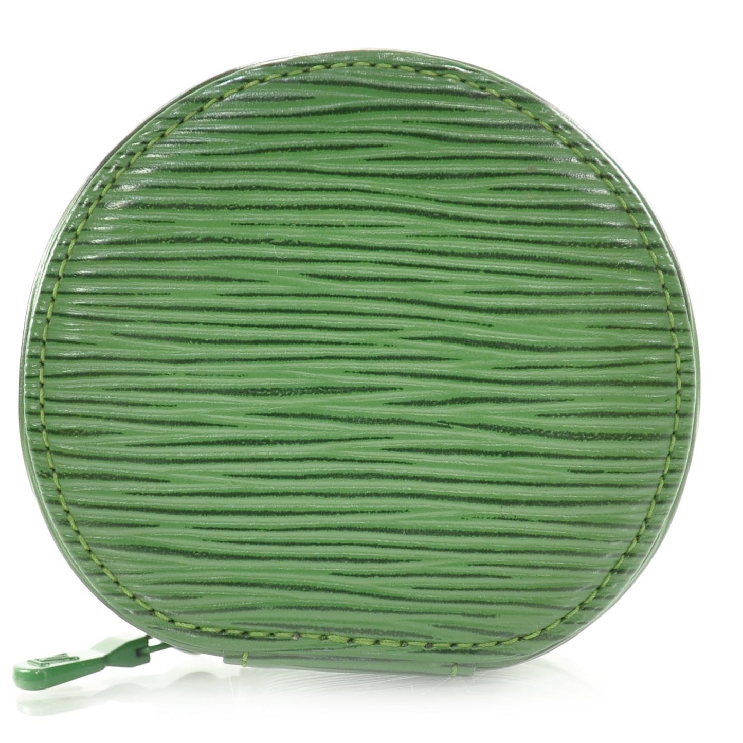 Epi Ecrin Bijoux Jewelry Box Case Green
