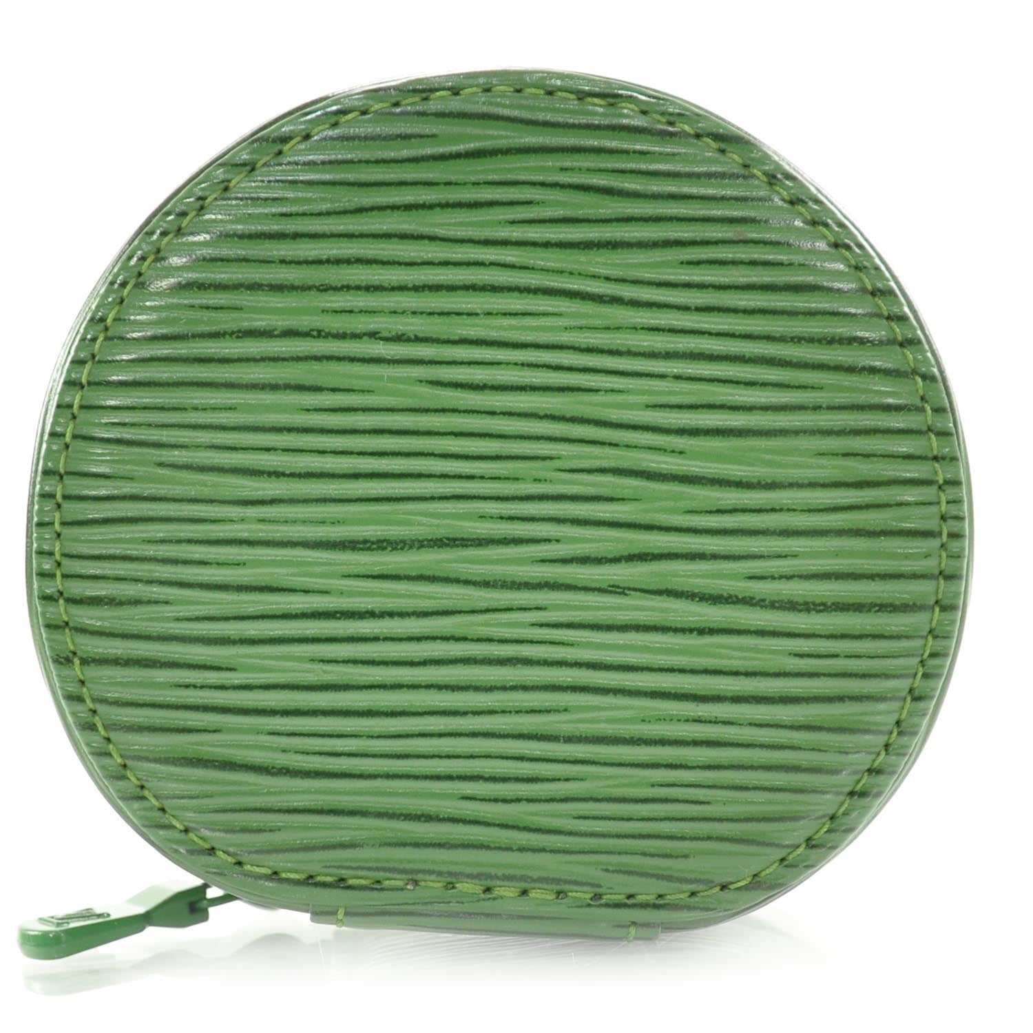 Louis Vuitton Epi Ecrin Bijoux Jewelry Box Case Green 5 of 8