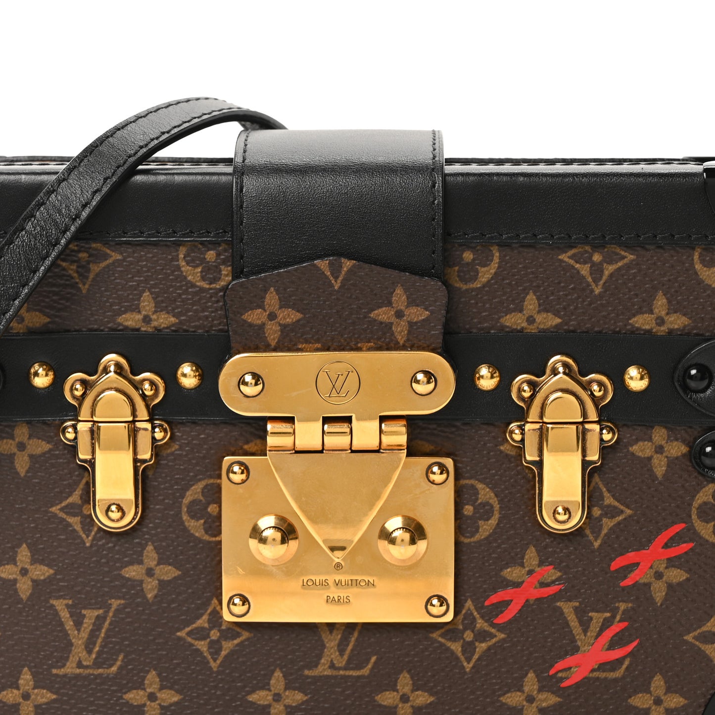 Monogram Petite Malle Black