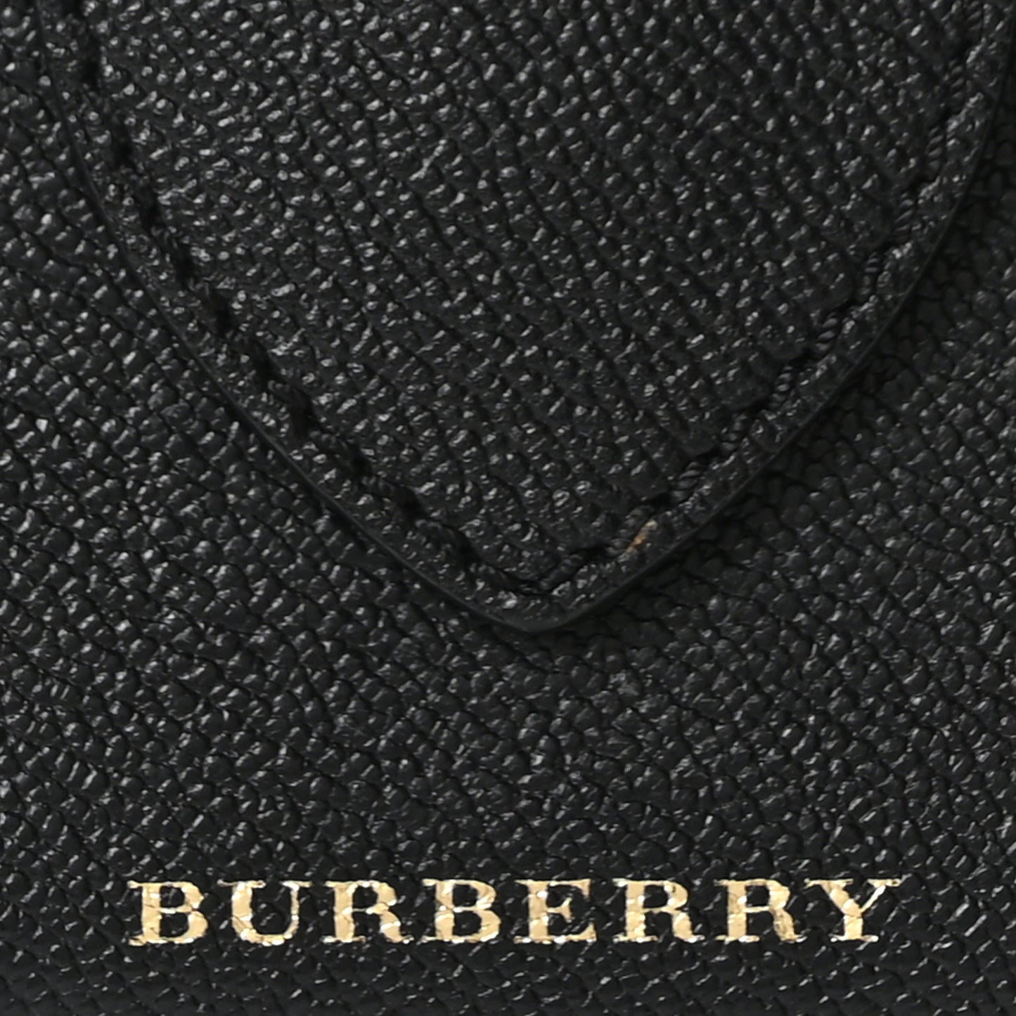 Soft Grain Calfskin Small Buckle Tote Black
