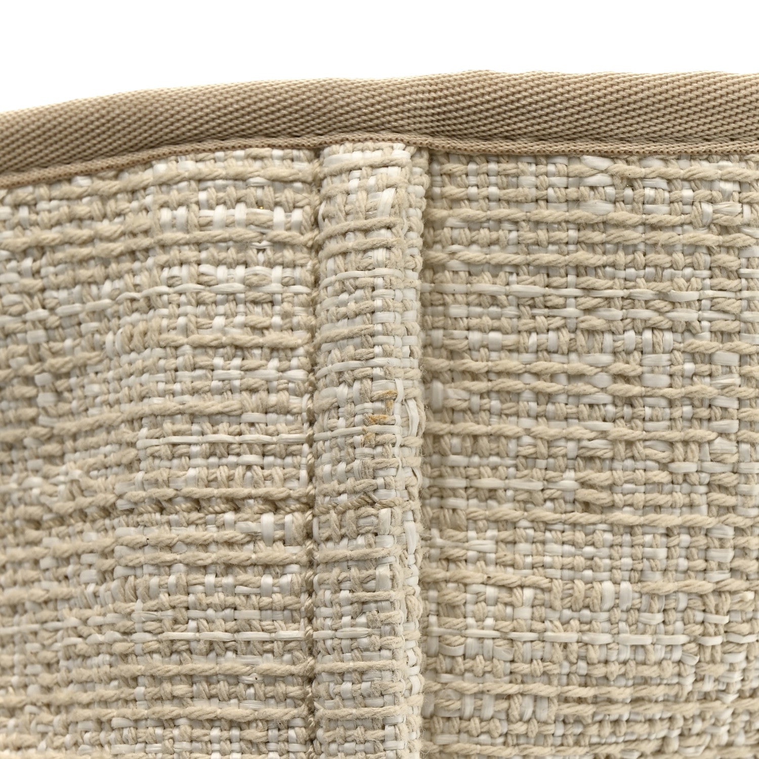 Chanel Canvas Medium Deauville Tote Light Beige 13 of 14
