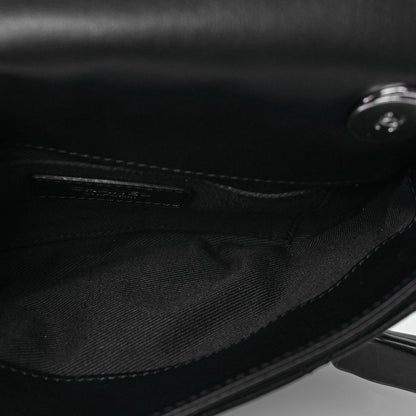 Chanel Calfskin Quilted CC Uniform Flap Belt Bag Black 5 of 10