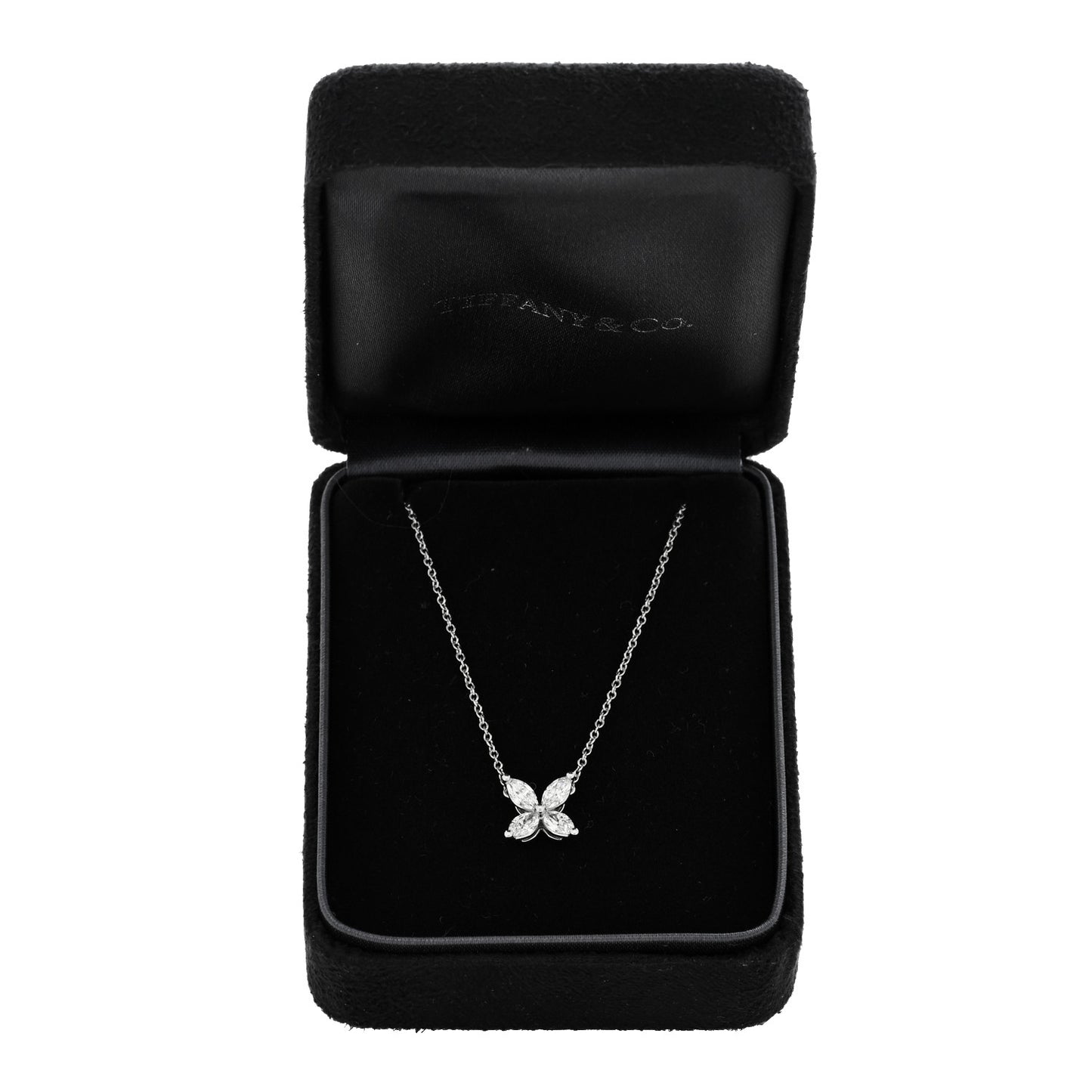 Platinum Diamond Small Victoria Necklace