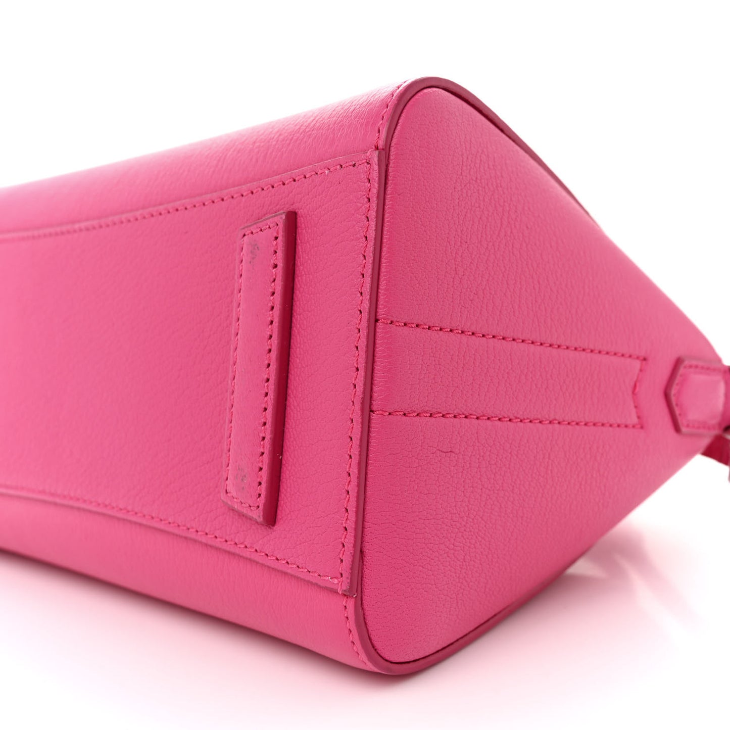 Sugar Goatskin Mini Antigona Neon Pink