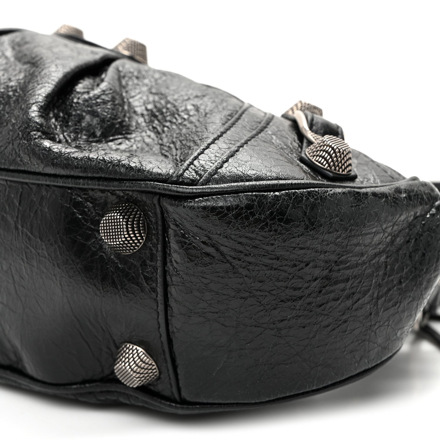 Balenciaga Agneau Arena Small Le Cagole Shoulder Bag Black 11 of 11