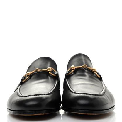 Gucci Calfskin Horsebit Mens Jordaan Loafers 7 Black 2 of 4