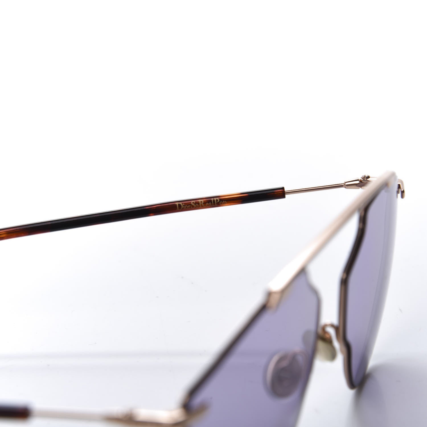 Christian Dior So Real Pop Sunglasses Rose Gold Purple 7 of 10