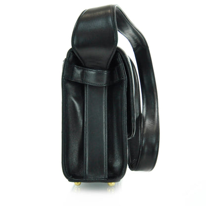 Chanel Lambskin Chevron Flap Bag Black 4 of 12
