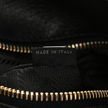 Prada Vitello Daino Tote Black 8 of 16