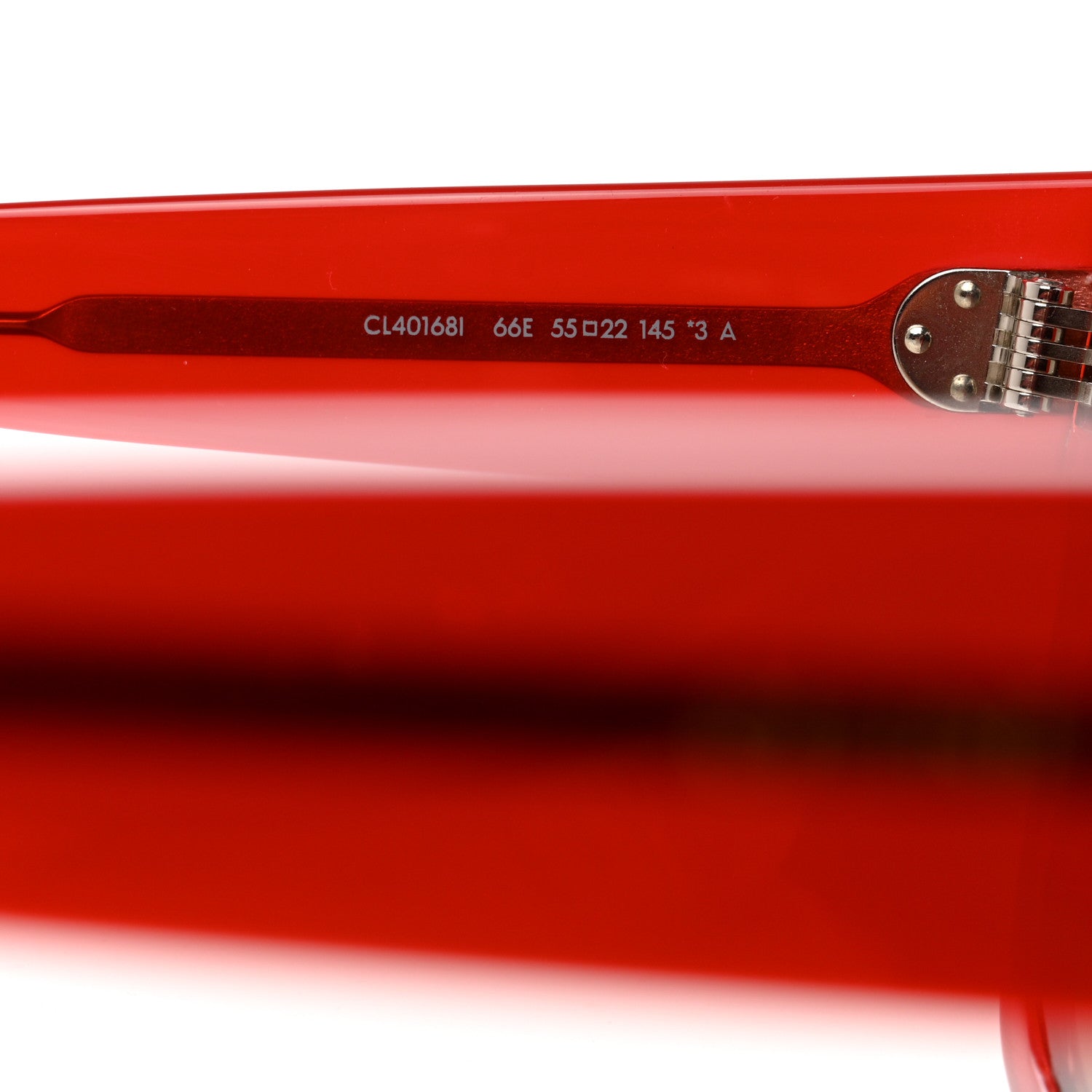 Celine Acetate Sunglasses CL40168I Red 5 of 7