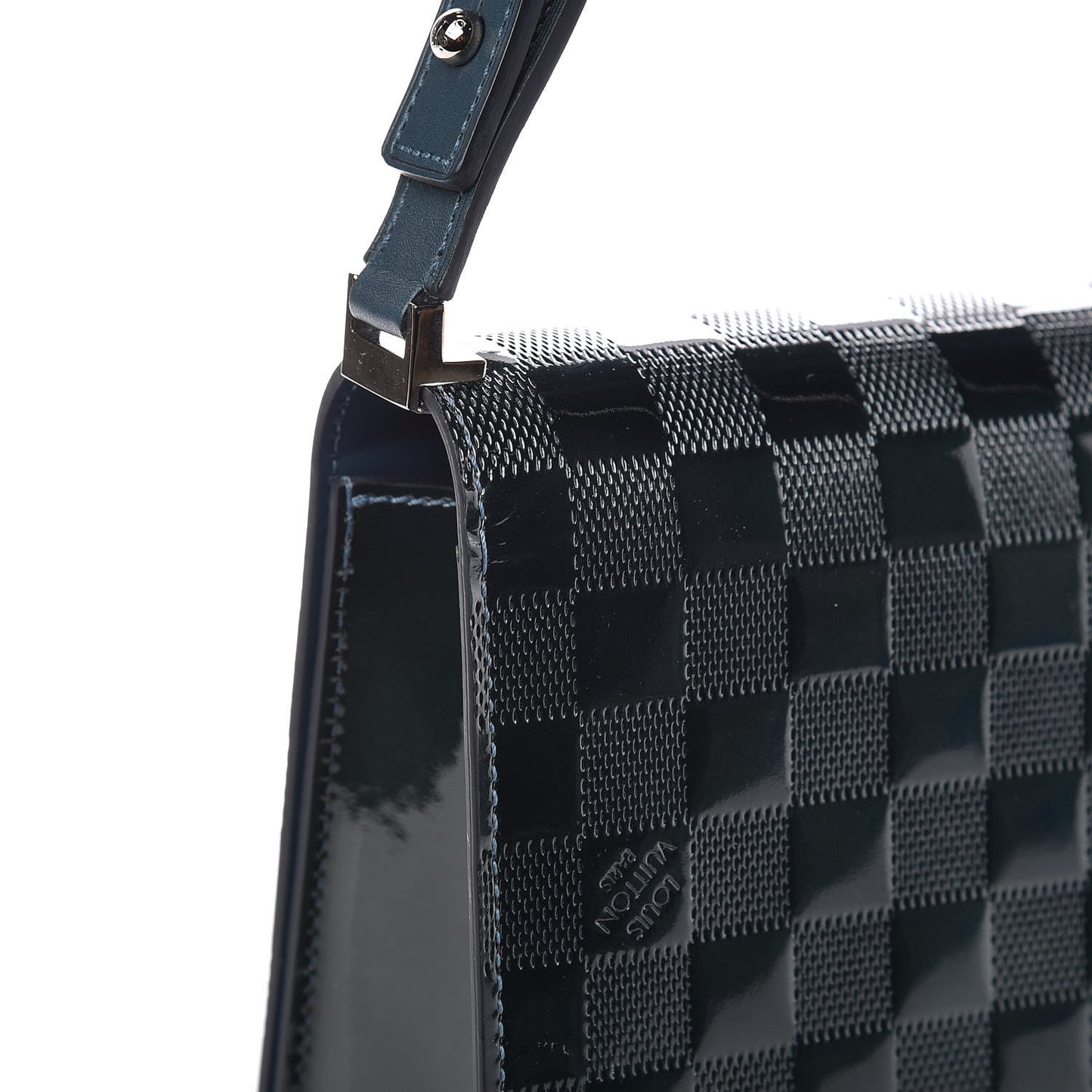 Damier Vernis Cabaret Bag Blue