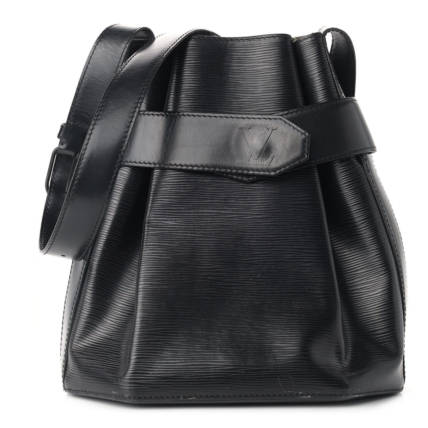 Louis Vuitton Epi Sac D'Epaule Black 1 of 12